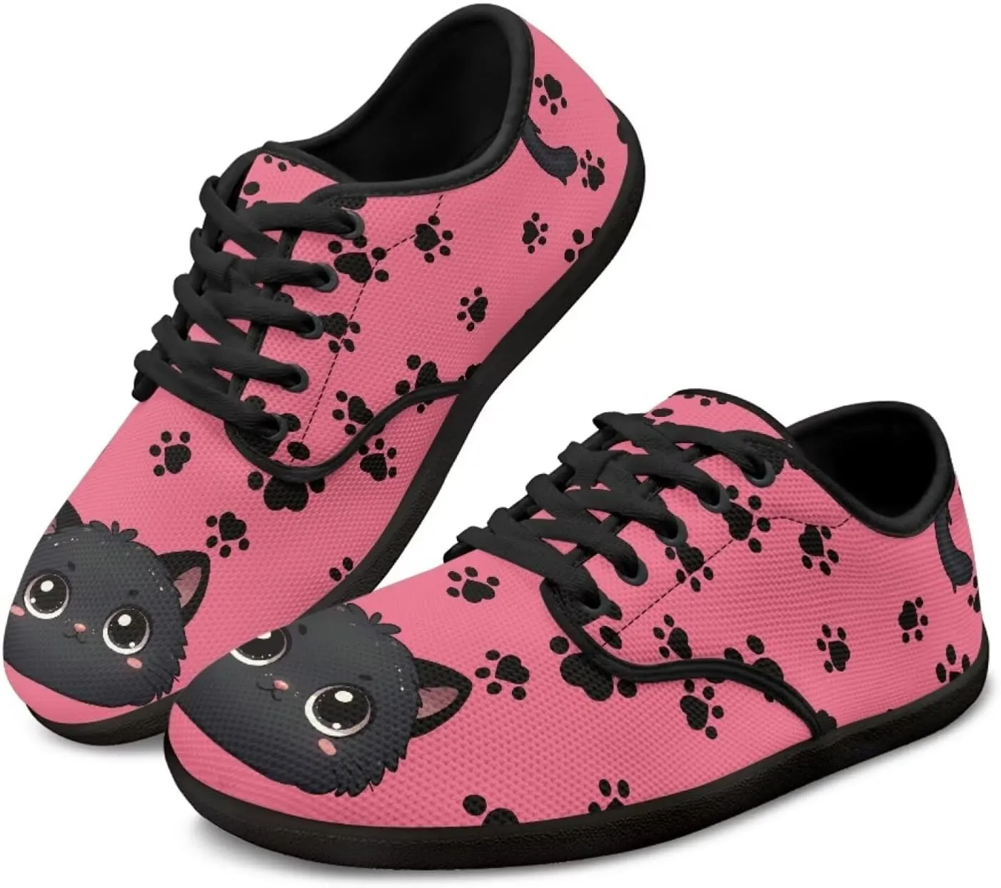 Womens Barefoot Shoes Casual Wide Toe Zero Drop Walking Sneakers Lightweight Non Slip Work Tennis Footwear