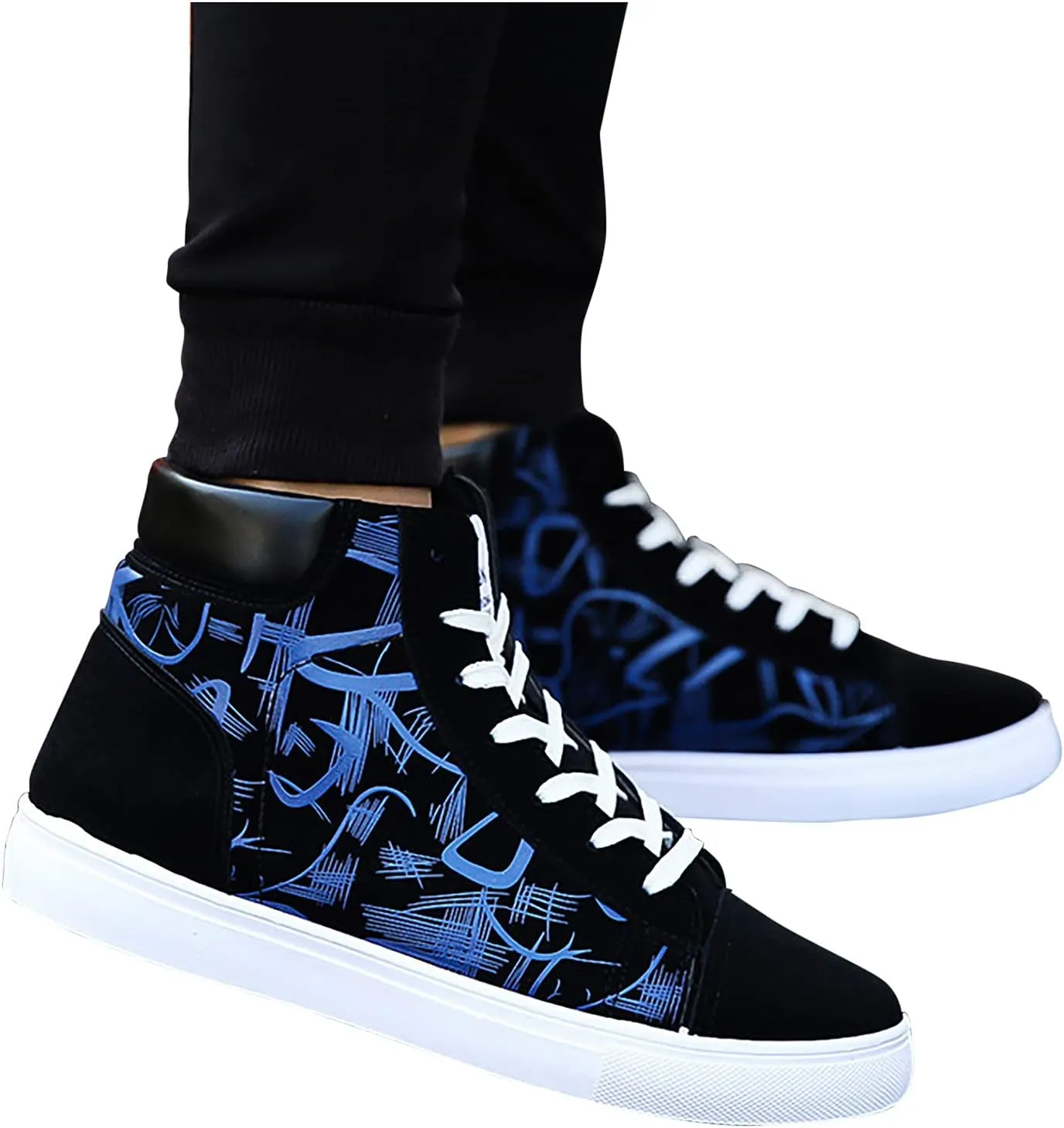 Womens Black Fashion Sneakers Size 10 Wide Toe Box Walking Shoes Women Arch Support High Top Basketball Shoes for Women Size 8 Women's Sneakers Size 9 Slip On Women Orthopedic Sneakers