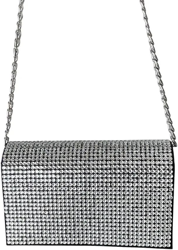 Women's Clutch Purse for Wedding Crystals Evening Purses and Clutches Sparkling Ladies Sparkling Handbags Party Prom