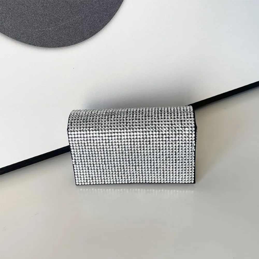 Women's Clutch Purse for Wedding Crystals Evening Purses and Clutches Sparkling Ladies Sparkling Handbags Party Prom