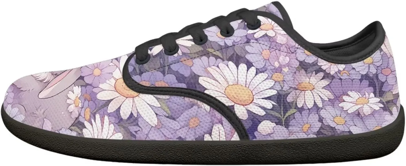 Womens Easter Barefoot Shoes Casual Wide Toe Lace Up Sneakers Non Slip Zero Drop Walking Running Footwear