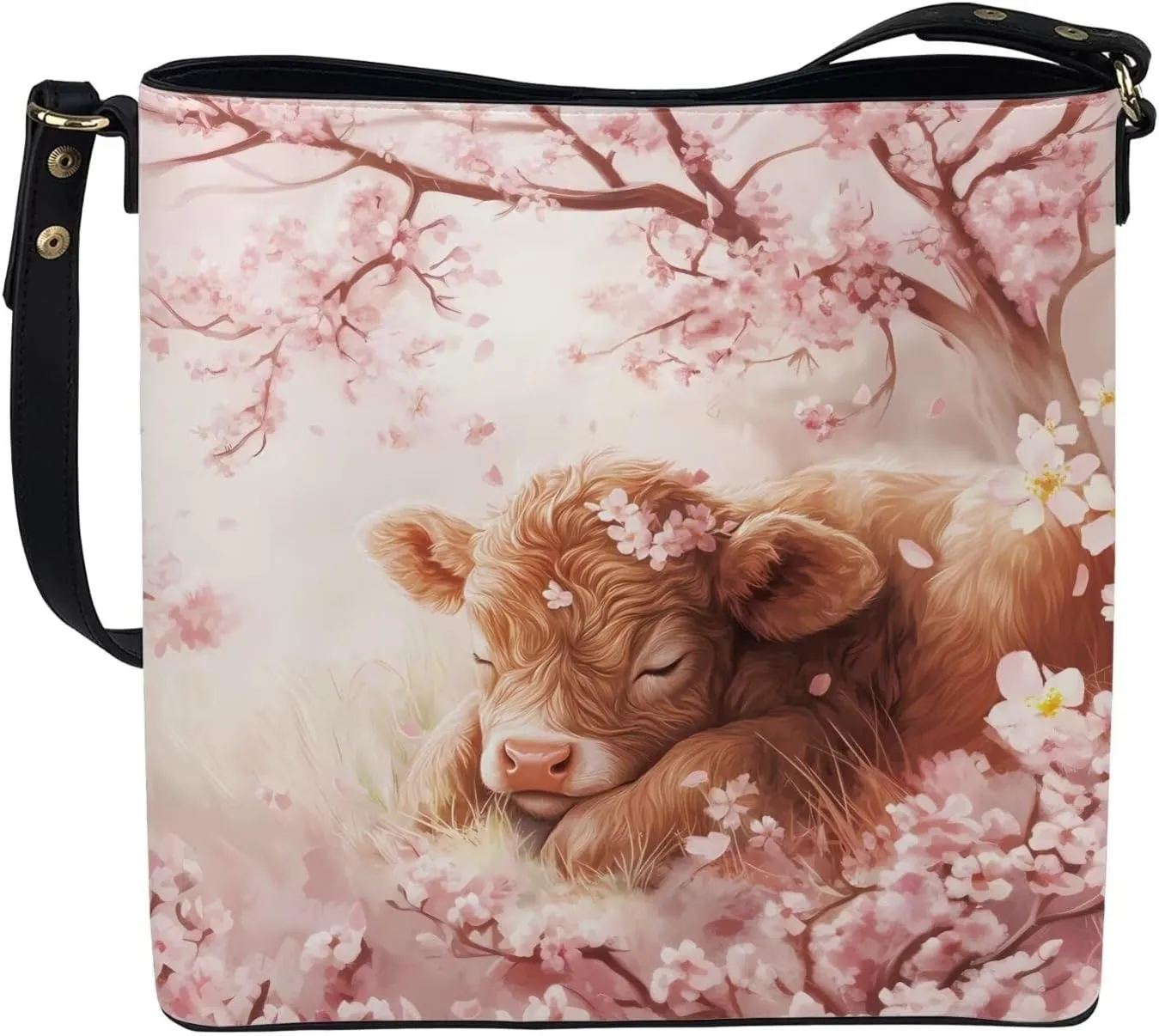 Womens Hobo Handbags PU Leather Tote Handbag Large Capacity Bucket Bags