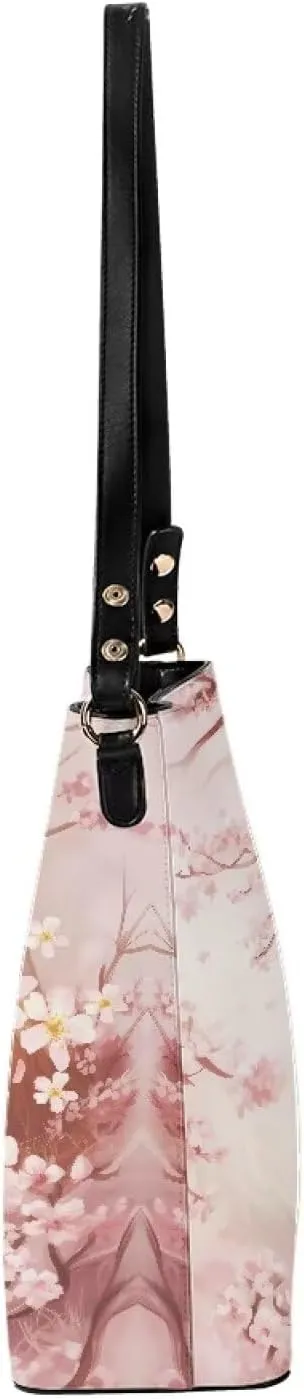 Womens Hobo Handbags PU Leather Tote Handbag Large Capacity Bucket Bags