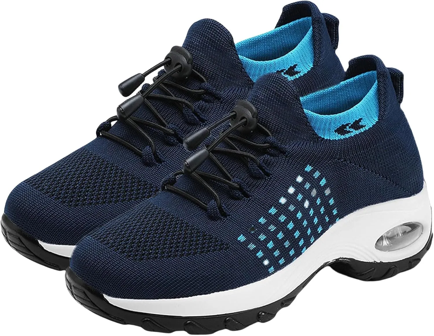 Women's Orthopedic Sneakers Comfortable Breathable Mesh Upper Walking Shoes Air Cushion Stretch Orthowear Shoes