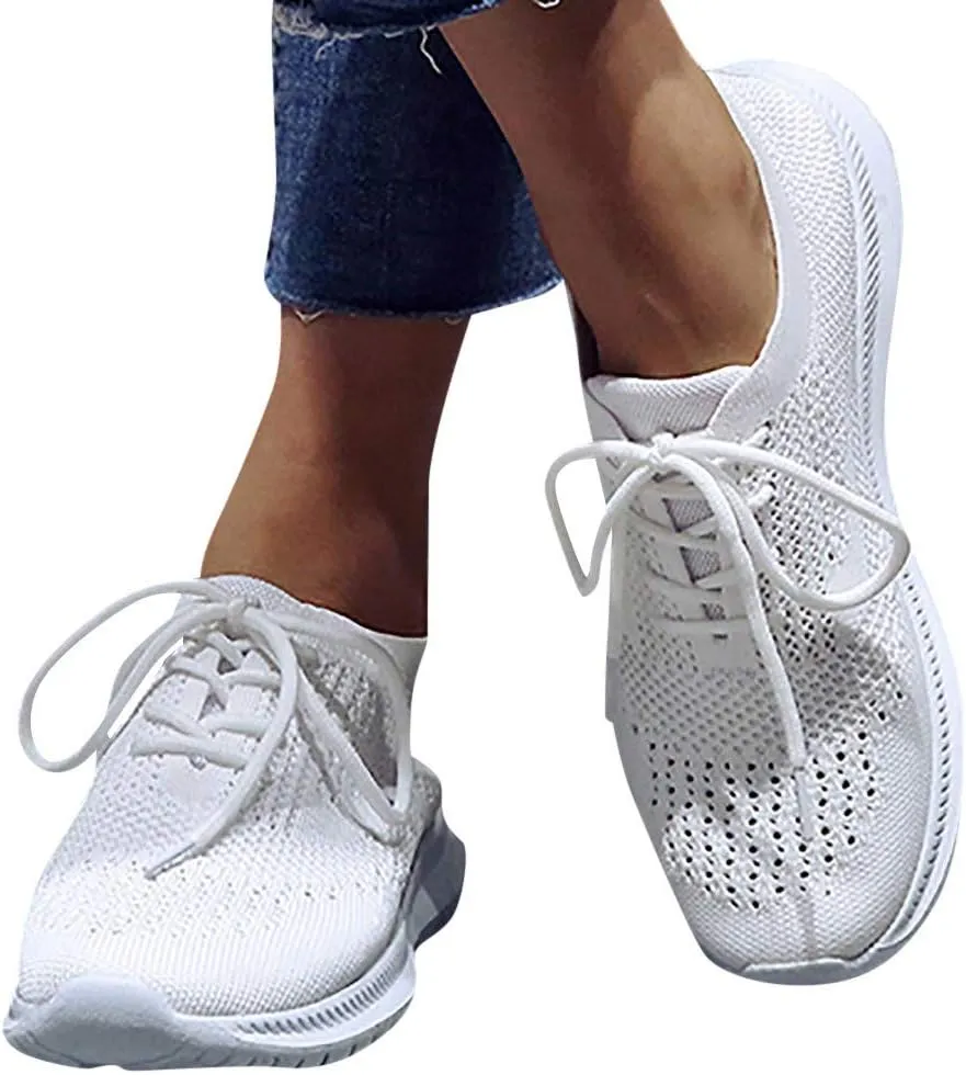 Womens Shoes Sneakers Tenis Antideslizantes para Mujer Azul Marino Women's Running Shoes Black Sole Womens Slip On Sneakers with Arch Support Red Women's Slip On Shoes