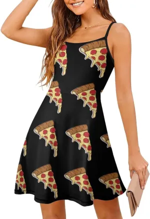 Women's Summer 2024 Sleeveless Slim Dress Casual Cami Dress