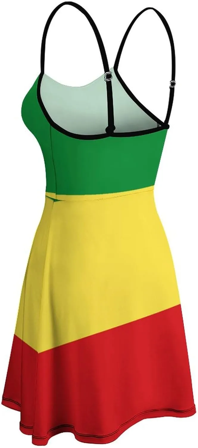 Women's Summer 2024 Sleeveless Slim Dress Casual Cami Dress