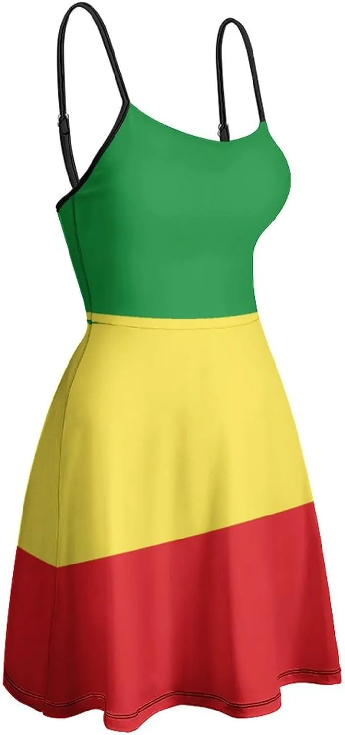 Women's Summer 2024 Sleeveless Slim Dress Casual Cami Dress