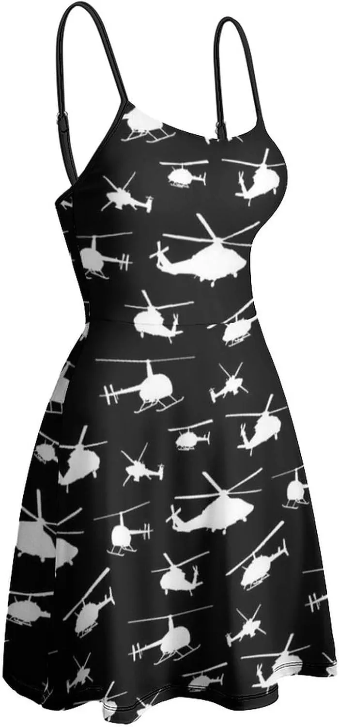 Womens Summer Casual Wrap Tank Dress Sleeveless Beach Dress