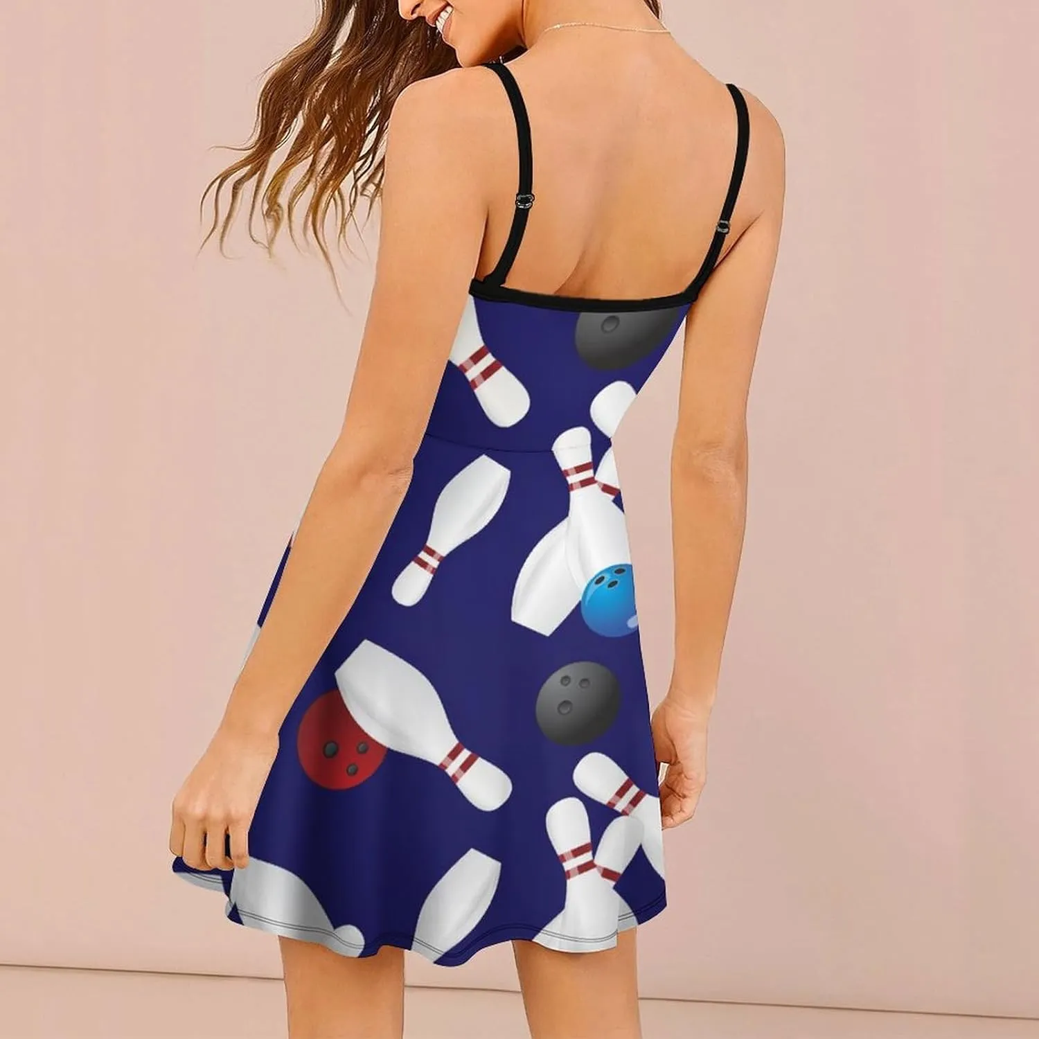 Womens Summer Casual Wrap Tank Dress Sleeveless Beach Dress