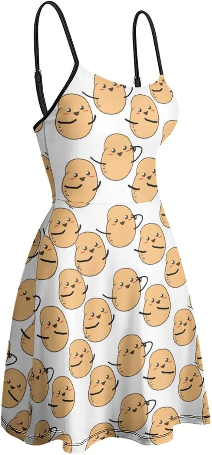 Womens Summer Casual Wrap Tank Dress Sleeveless Beach Dress