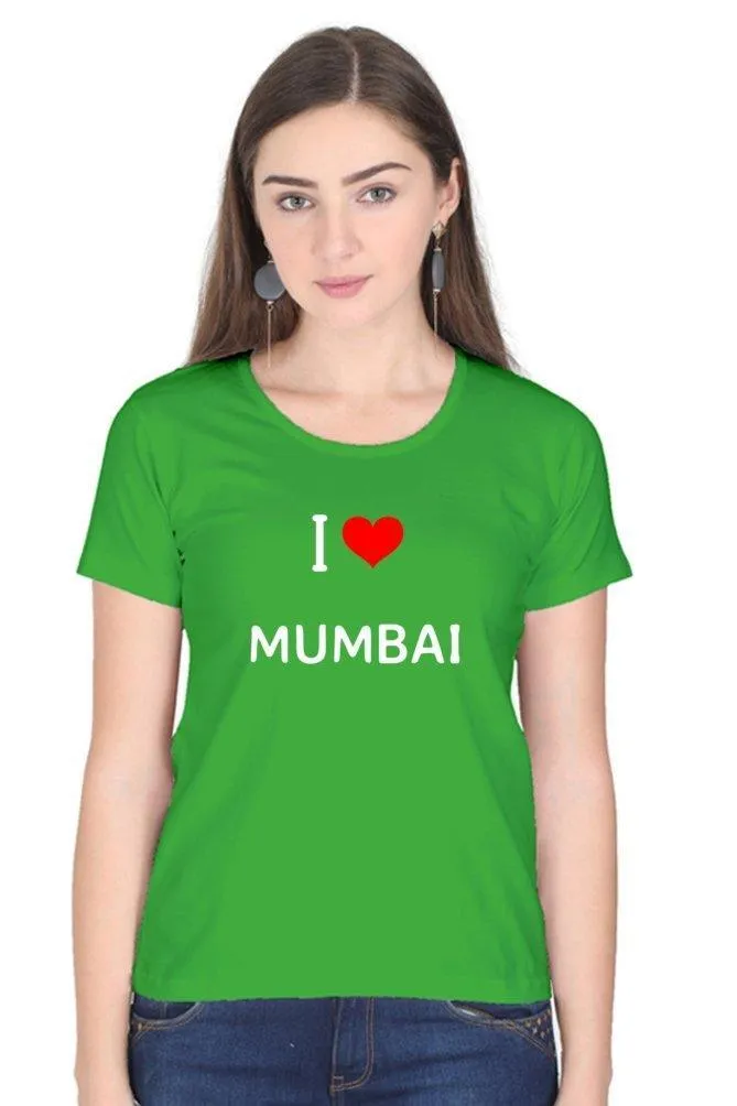 Womens T-shirt I Love Mumbai