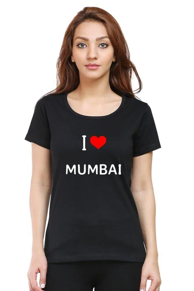 Womens T-shirt I Love Mumbai