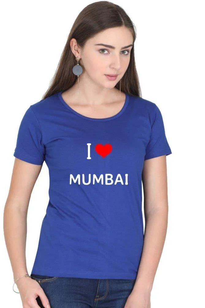 Womens T-shirt I Love Mumbai