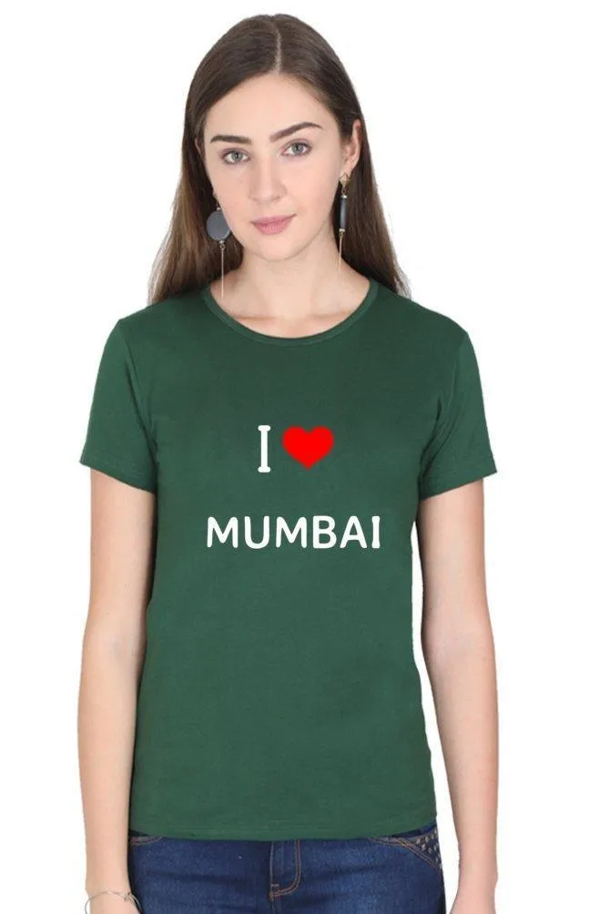Womens T-shirt I Love Mumbai