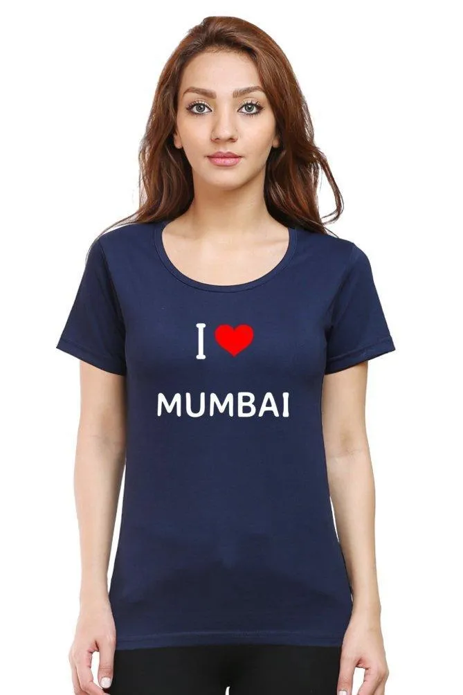 Womens T-shirt I Love Mumbai