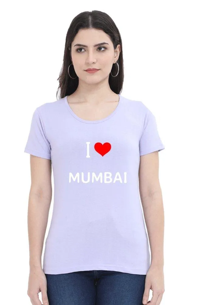 Womens T-shirt I Love Mumbai
