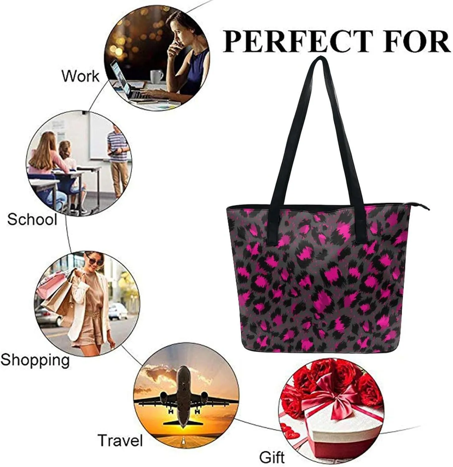 Women's Tote Purses Shoulder Bucket Bags Soft Leather Hobo Handbags