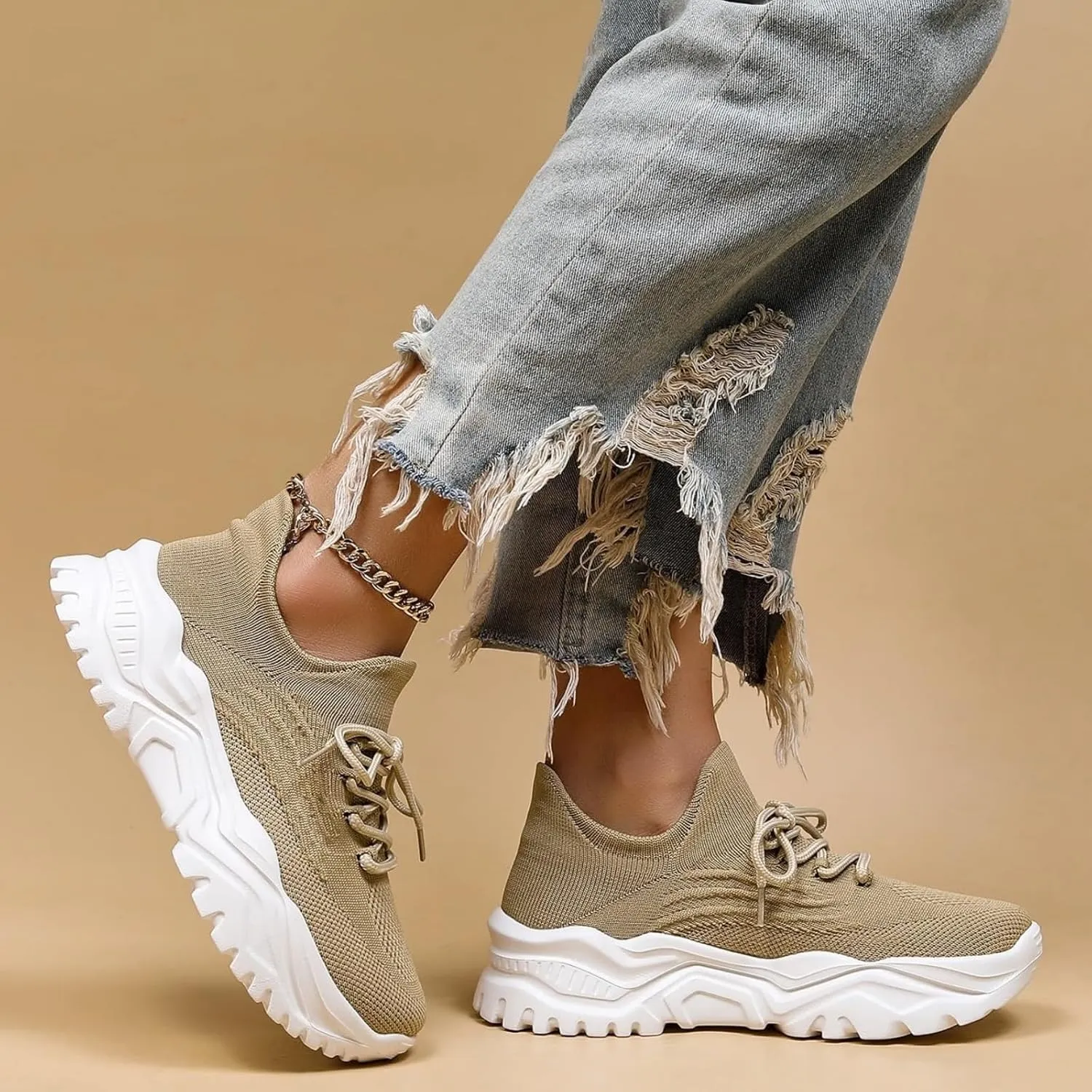Womens Walking Shoes Lightweight Non Slip Running Shoes Breathable Mesh Athletic Sneakers Fashion Tennis Workout Sports Shoe for Women Men Indoor Outdoor