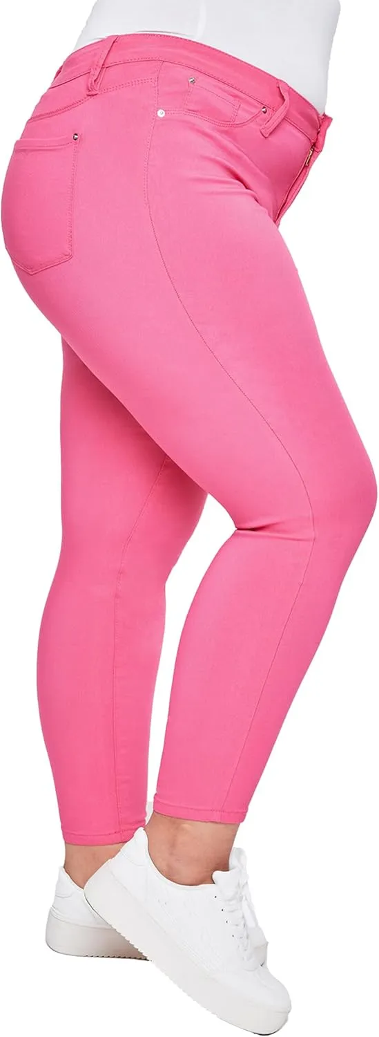 YMI Women's Hyperstretch Mid-Rise Skinny Jeans