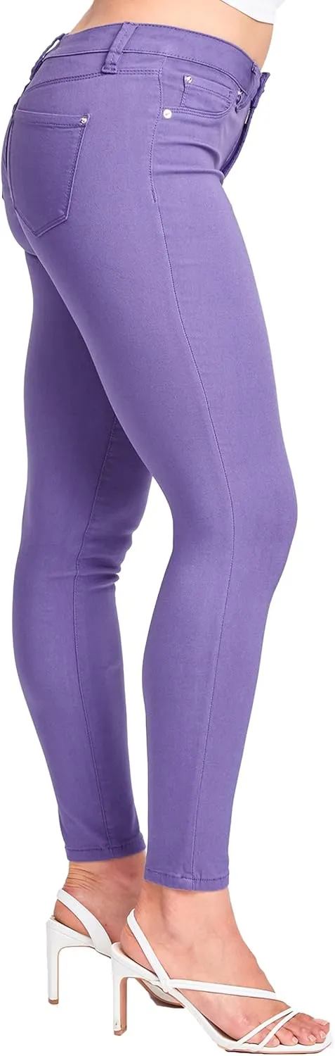 YMI Women's Hyperstretch Mid-Rise Skinny Jeans