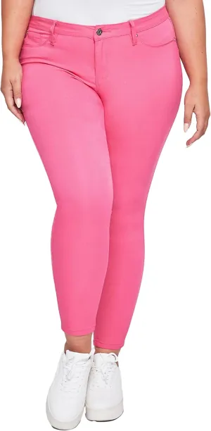 YMI Women's Hyperstretch Mid-Rise Skinny Jeans