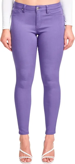 YMI Women's Hyperstretch Mid-Rise Skinny Jeans