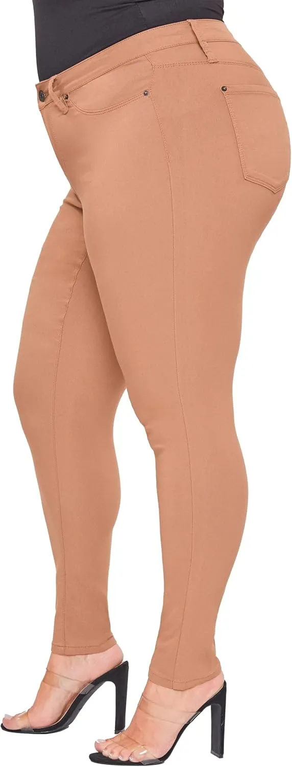 YMI Women's Hyperstretch Skinny Work Casual Mid-Rise Pants-P748931am